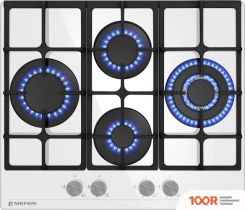 Варочная панель Meferi MGH604WH GLASS ULTRA (24610)