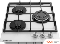 Варочная панель Meferi MGH453WH GLASS POWER (24602)