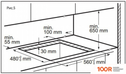 Варочная панель MAUNFELD EEHG.642VC.2CB/KG (24491)