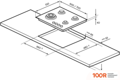 Варочная панель LEX GVG 644A BBL (24186)