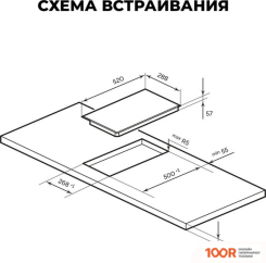 Варочная панель LEX EVI 320 F DS (24123)