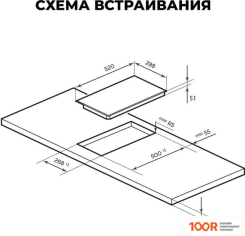 Варочная панель LEX EVH 320B BL (24097)