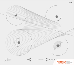 Варочная панель Krona MERIDIANA 60 WH (23910)