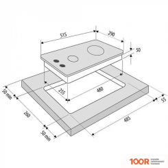 Варочная панель Krona GALILEO 30 WH (23880)