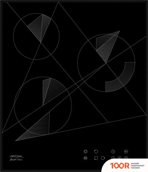 Варочная панель Krona FIDATO 45 BL (23872)