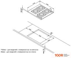 Варочная панель Korting HGG 6722 CTN (23748)
