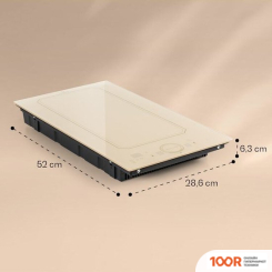 Варочная панель Klarstein VICTORIA DOMINO (СЛОНОВАЯ КОСТЬ, ИНДУКЦИОННАЯ) (23687)