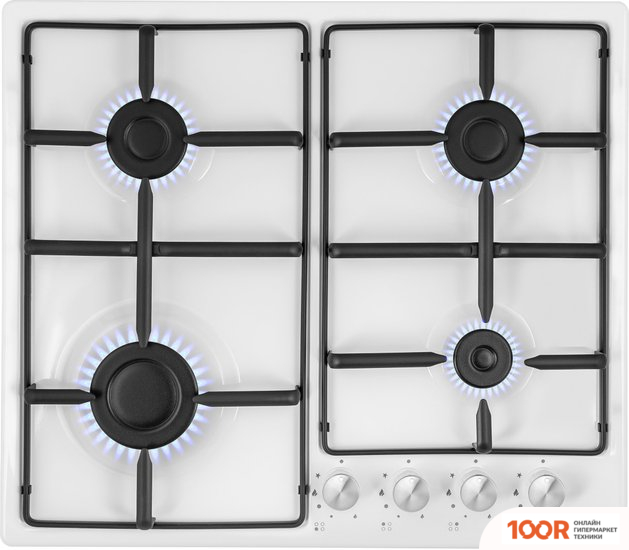 Варочная панель HOMSair HGE643GWH (23292)