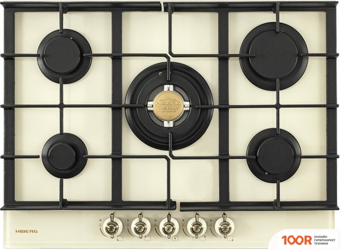 Варочная панель Hiberg VM 7055 RY (23248)
