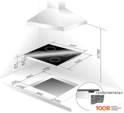 Варочная панель Haier HHY-C64NFB (23058)
