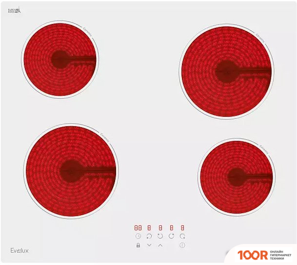 Варочная панель Evelux HEV 640 W (22457)