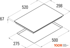 Варочная панель CATA T 3102 BK (22073)