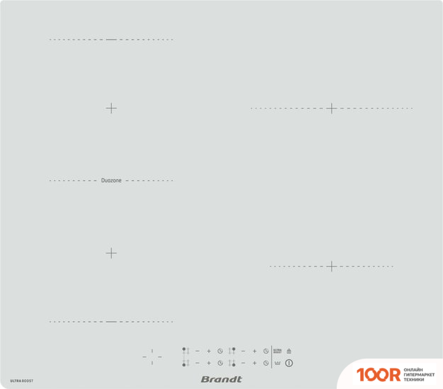 Варочная панель Brandt BPI364DPW (21957)