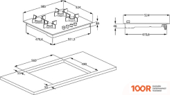 Варочная панель BEKO HILG 64325 SDX (21676)