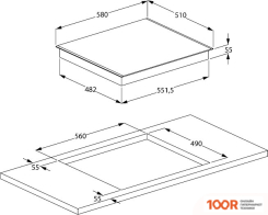Варочная панель BEKO HII 64401 MTX (21644)