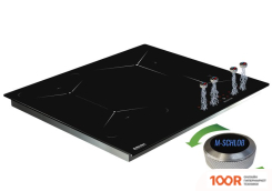Варочная панель Backer BIH604-1T-S5 BLACK (21597)