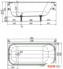 Ванна Wotte START 150Х70 (21380)
