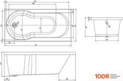 Ванна Ventospa ZEFIR LA 170X70 (21311)
