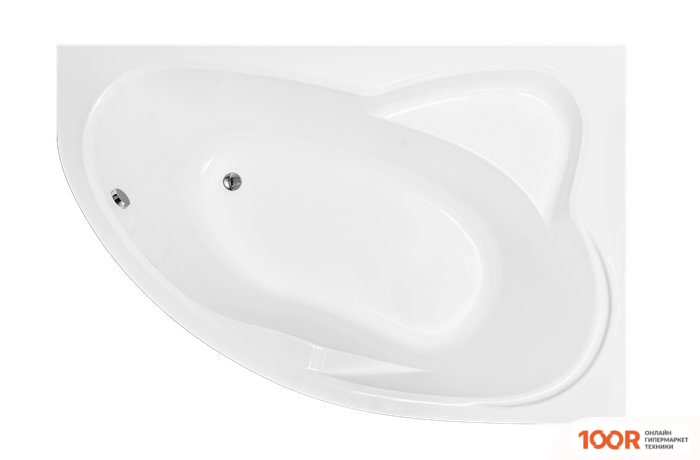 Ванна Ventospa NIKA 160X105R (С КАРКАСОМ И ЭКРАНОМ) (21268)