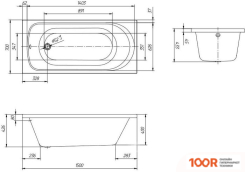 Ванна Ventospa METIDA 150X70 (21242)