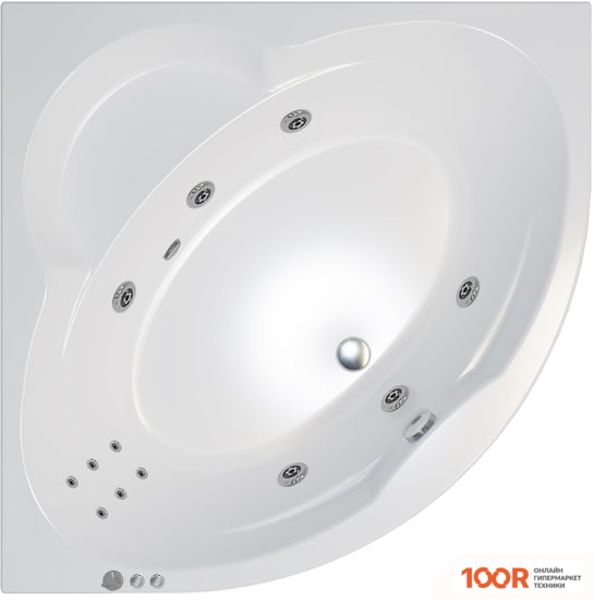 Ванна Triton ТРОЯ ГИДРОМАССАЖНАЯ 150X150 СТАНДАРТ (21154)