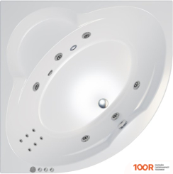 Ванна Triton ТРОЯ 150X150 ЭКСТРА КОМФОРТ FLAT (С ГИДРОМАССАЖЕМ) (21145)