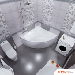 Ванна Triton ТРОЯ 150X150 (С КАРКАСОМ, ЭКРАНОМ И СИФОНОМ) (21143)