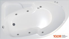 Ванна Triton СОФИЯ 170X95 L БАЗОВАЯ FLAT (С ГИДРОМАССАЖЕМ) (21055)