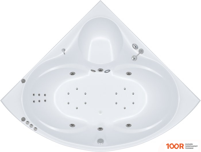 Ванна Triton САБИНА ГИДРОМАССАЖНАЯ 160X160 ПРЕМИУМ (21044)