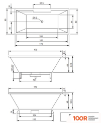 Ванна Triton ПРАГМА 170Х80 (21031)