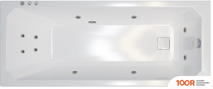 Ванна Triton ПРАГА ГИДРОМАССАЖНАЯ 180X80 СТАНДАРТ (21030)