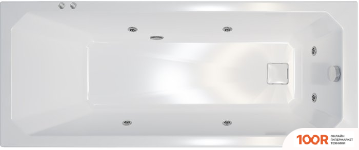 Ванна Triton ПРАГА ГИДРОМАССАЖНАЯ 180X80 БАЗОВАЯ (21026)