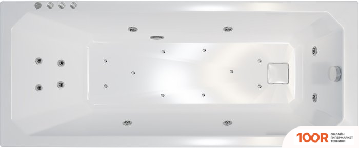 Ванна Triton ПРАГА ГИДРОМАССАЖНАЯ 170X70 ЛЮКС (21023)