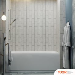 Ванна Triton ПРАГА 170X70 (С НОЖКАМИ, СИФОНОМ И ЭКРАНОМ) (20995)