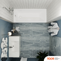 Ванна Triton ПРАГА 150Х70 (С КАРКАСОМ, СИФОНОМ, ЭКРАНОМ И ТОРЦЕВЫМ ЭКРАНОМ) (20990)