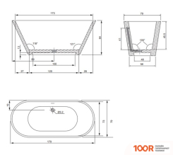Ванна Triton ОРИО 180Х80 (20951)