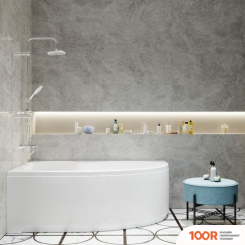 Ванна Triton МАРИ170Х110R (С КАРКАСОМ, СИФОНОМ, ЭКРАНОМ) (20900)