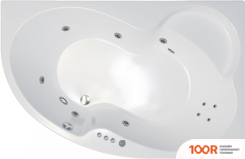 Ванна Triton МАРИ 170X110 L КОМФОРТ FLAT (С ГИДРОМАССАЖЕМ) (20873)