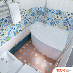 Ванна Triton КАЙЛИ 150X100R (С КАРКАСОМ, ЭКРАНОМ И СИФОНОМ) (20843)