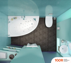 Ванна Triton КАЙЛИ 150X100R (С КАРКАСОМ) (20842)