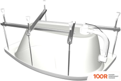 Ванна Triton ИЗАБЕЛЬ 170X100R (С КАРКАСОМ, ЭКРАНОМ И СИФОНОМ) (20814)