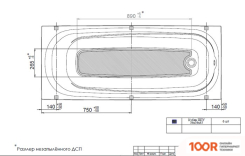 Ванна Triton ЕВРОПА 150Х70 (С КАРКАСОМ) (20771)