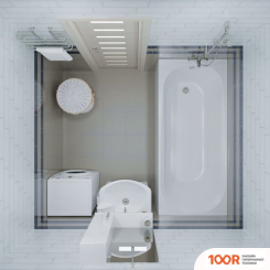 Ванна Triton ДИНА 170Х75 (С КАРКАСОМ, 2 ЭКРАНА И СИФОНОМ) (20759)