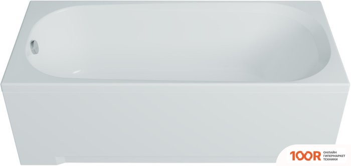 Ванна Triton ДИНА 170X75 (С КАРКАСОМ, СИФОНОМ, ЭКРАНОМ И ТОРЦЕВЫМ ЭКРАНОМ) (20752)