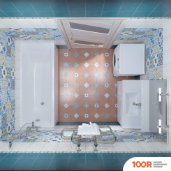 Ванна Triton ДЖЕНА 150X70 (С НОЖКАМИ, ЭКРАНОМ И СИФОНОМ) (20732)