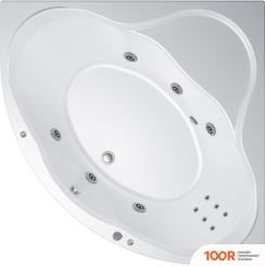 Ванна Triton ГРАЦИЯ 140X140 СТАНДАРТ FLAT (С ГИДРОМАССАЖЕМ) (20717)