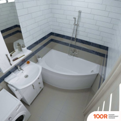 Ванна Triton БЭЛЛА ЭКСТРА 140X77 L (С КАРКАСОМ) (20706)