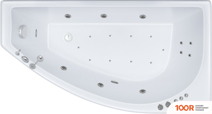 Ванна Triton БЭЛЛА ГИДРОМАССАЖНАЯ 140X76R ПРЕМИУМ (20701)
