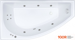 Ванна Triton БЭЛЛА 140X76 R СТАНДАРТ FLAT (С ГИДРОМАССАЖЕМ) (20668)