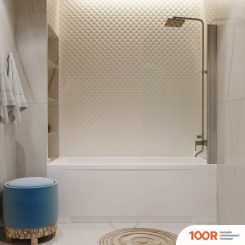 Ванна Triton АУРА 150Х70 (С КАРКАСОМ, СИФОНОМ, ЭКРАНОМ И ТОРЦЕВЫМ ЭКРАНОМ) (20635)